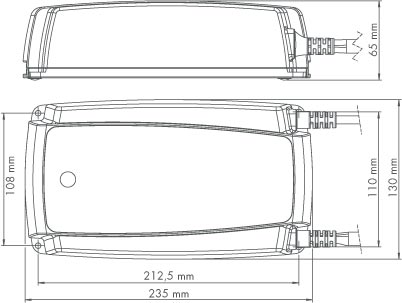 Charger dimensions