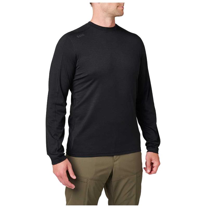 5.11 Mens Sulli Uv Merino Crew Long Sleeve Tee-2