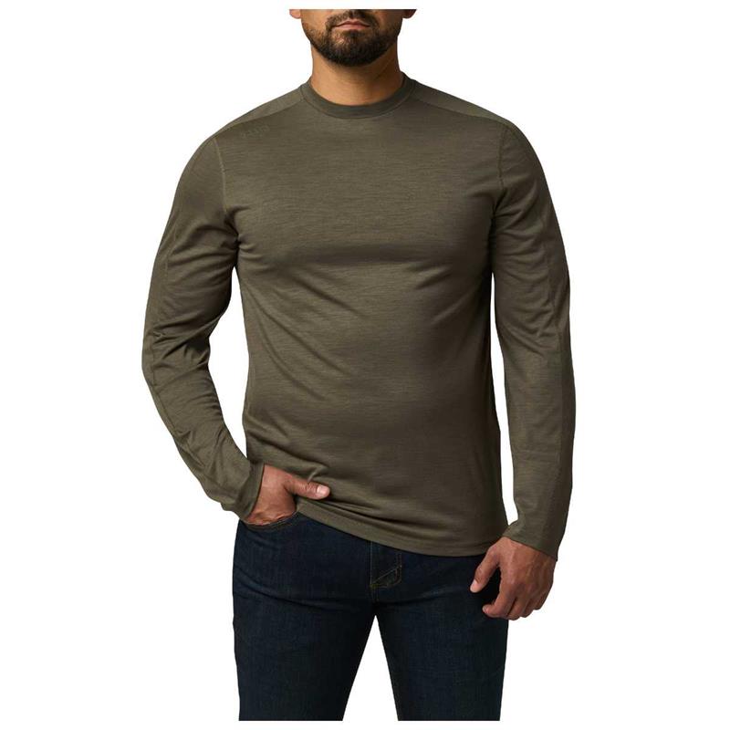 5.11 Mens Sulli Uv Merino Crew Long Sleeve Tee-5