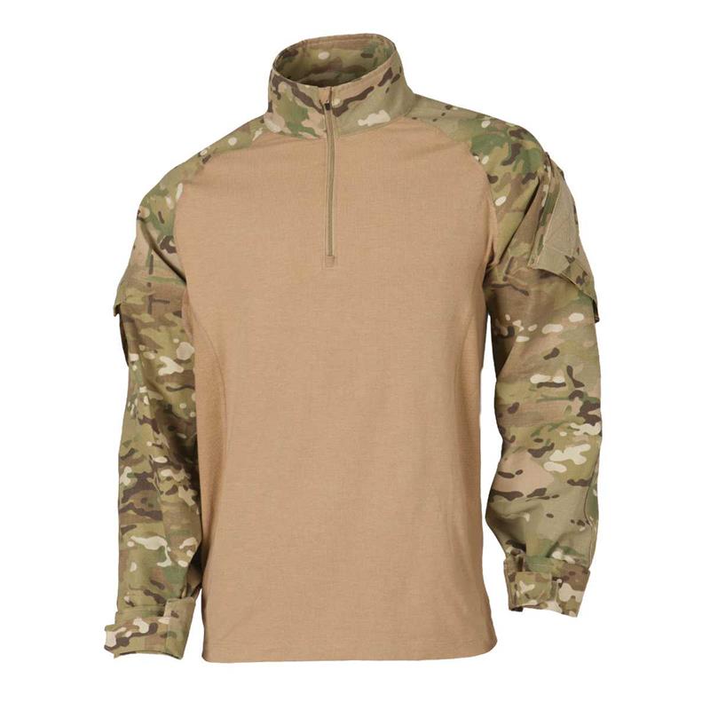 5.11 Mens Rapid Assault Long Sleeve Shirt - Multicam-2