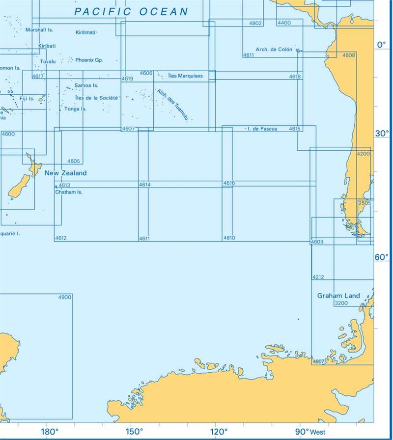 Admiralty Charts - The World A1 14 OutdoorGB