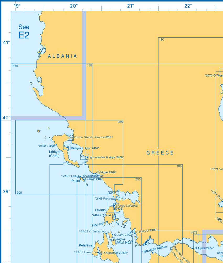 Admiralty Charts - Greece and Turkey F1 61