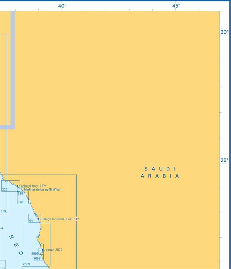 Admiralty Charts Red Sea H2 73-5