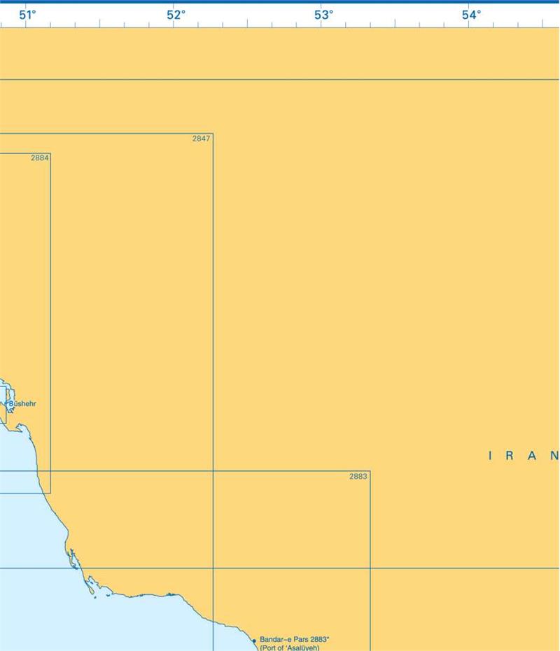 Admiralty Charts Gulf Of Oman To Shaft Al arab H3 75-4