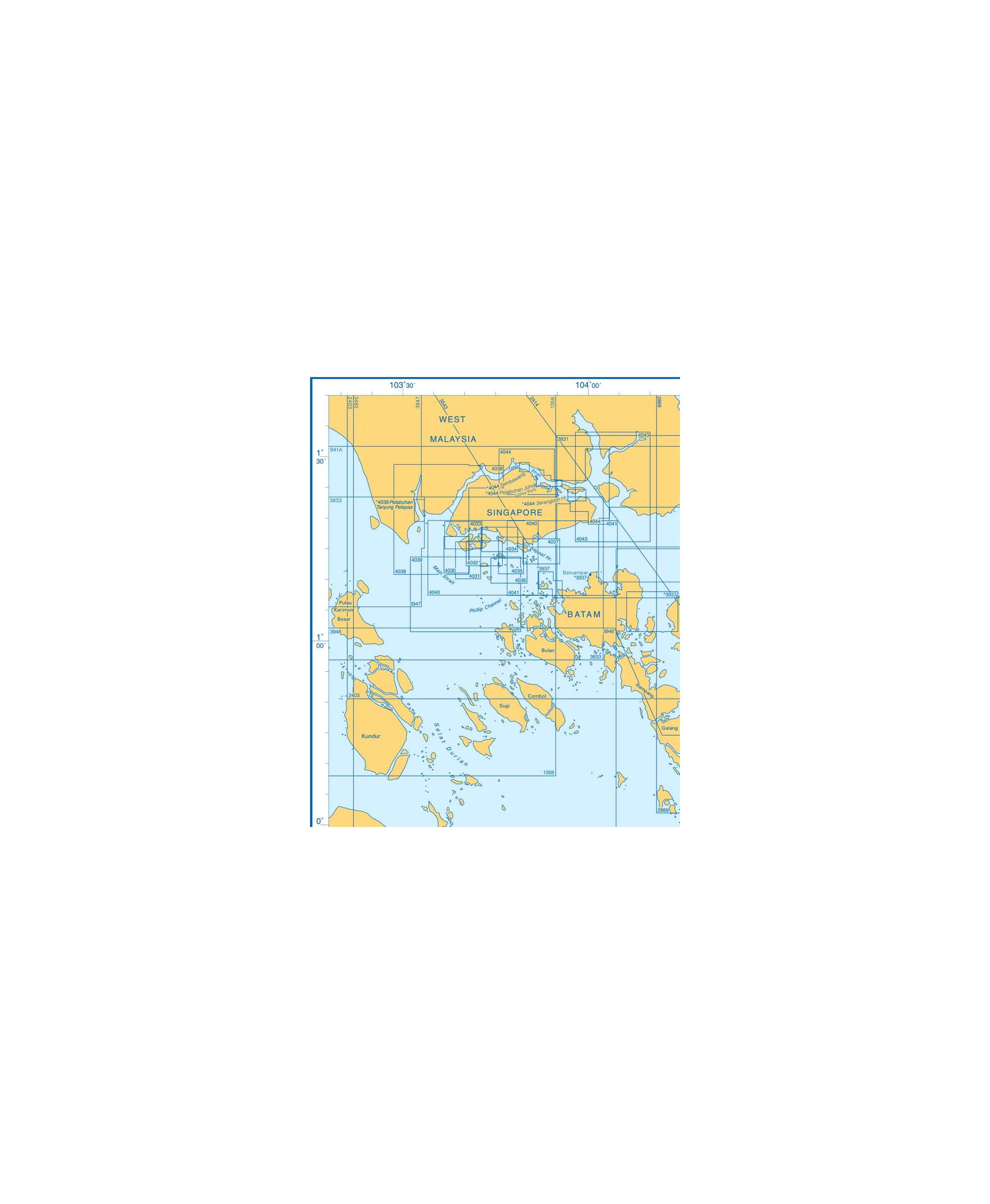 Admiralty Chart Datum Singapore 