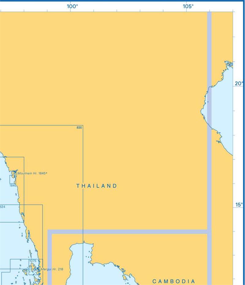 Admiralty Charts Bay Of Bengal I 77-5