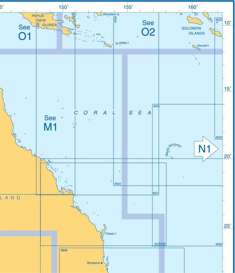 Admiralty Charts - Australia M 101 OutdoorGB