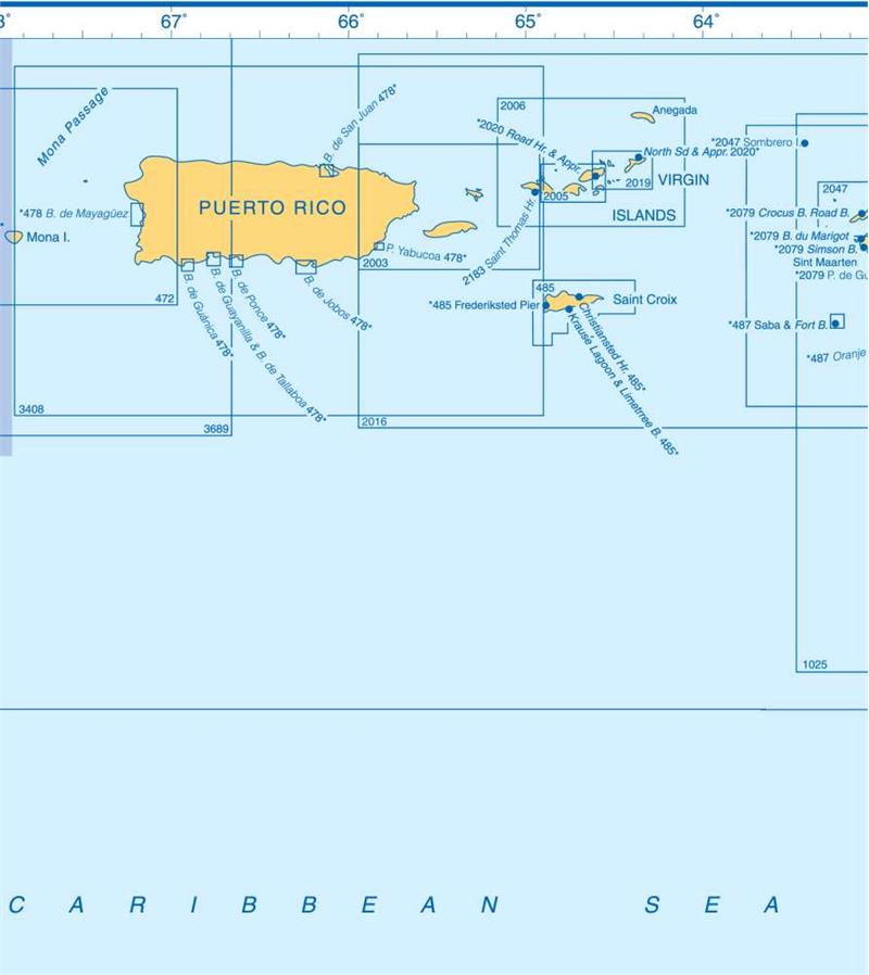 Admiralty Charts West Indies  and Caribbean Sea, Panama  and Windward Islands T1 137-4