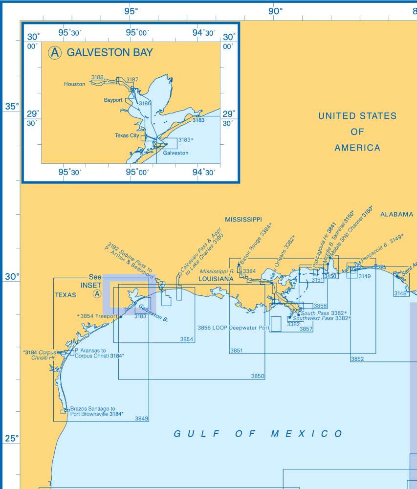 Admiralty Charts - West Indies and Central America and Bermuda Islands ...