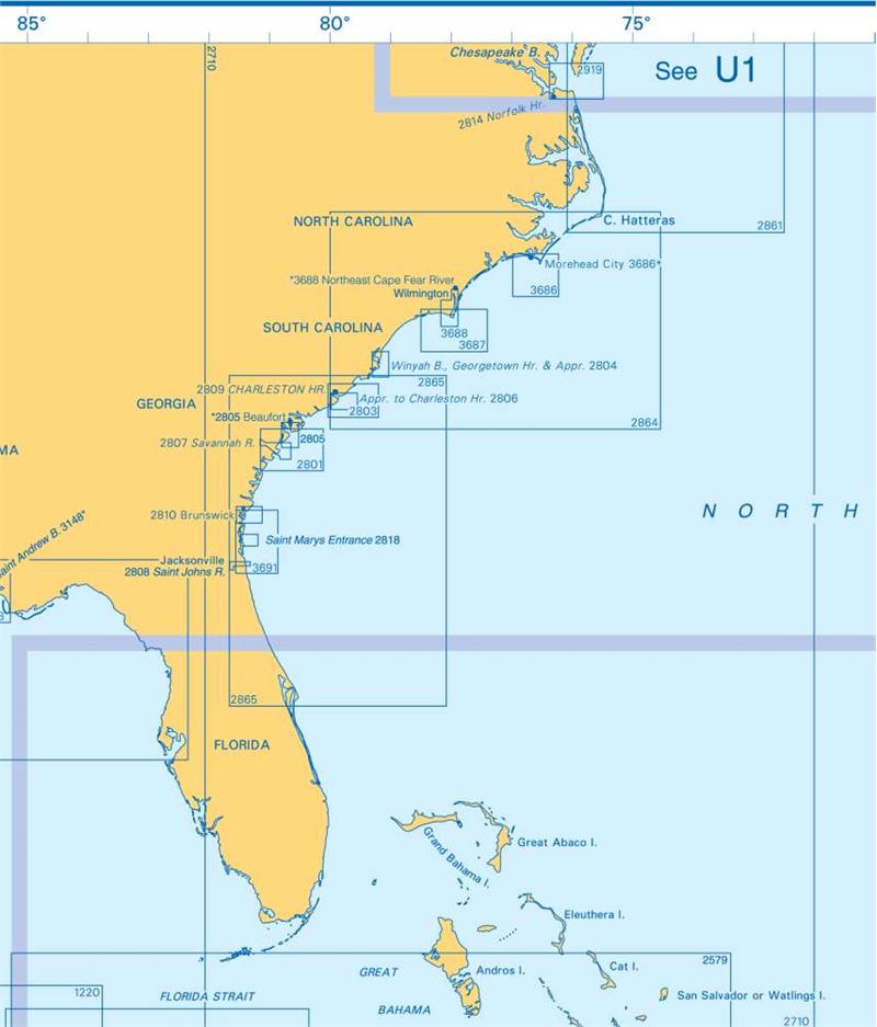 Admiralty Charts West Indies And Central America And Bermuda Islands T 135-4