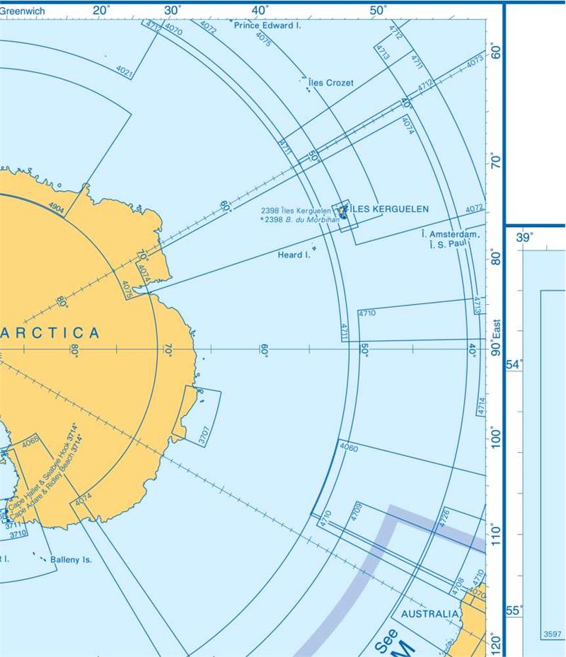 Admiralty Charts Antarctica, Falkland Islands And Islands In The Southern Ocean W 149-4