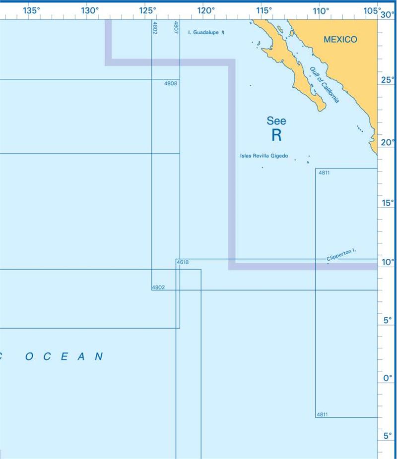 Admiralty Charts Central Pacific Islands P 117-5