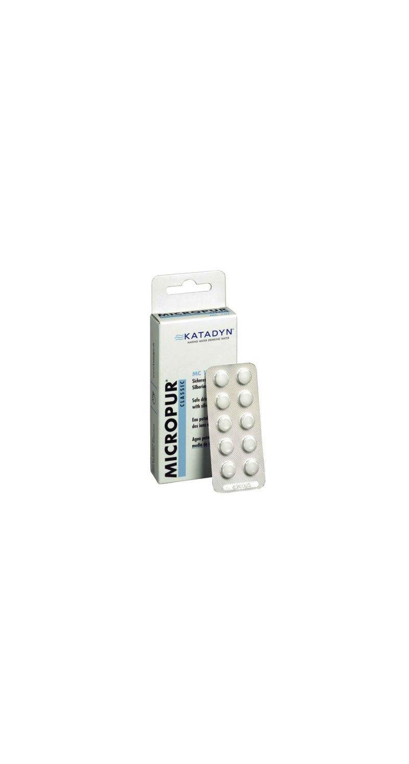 Katadyn Micropur Classic MC 10T Water Disinfection Tablets-1