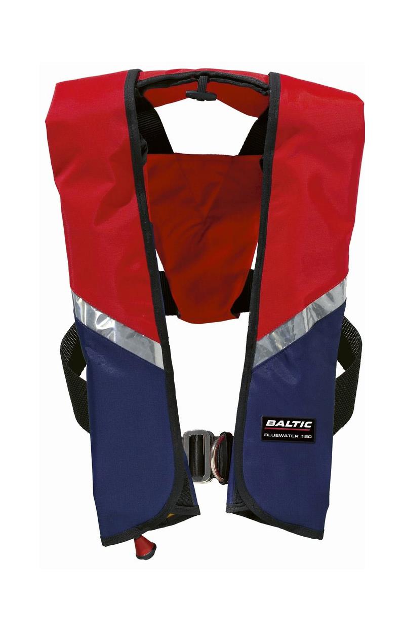 Baltic Blue Water 150n Inflatable Lifejacket Auto Or Manual Optional Harness-3