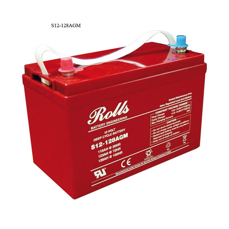 Rolls AGM Deep Cycle Battery Range 12V-1