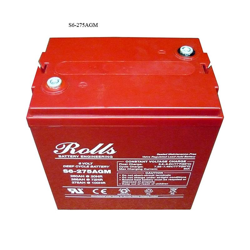 Rolls AGM Deep Cycle Battery Range 6V-3