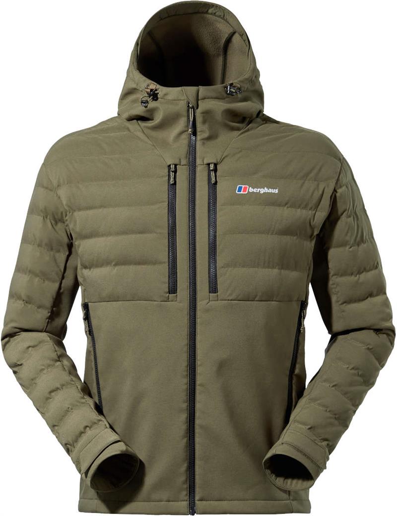 Berghaus Mens Theran Hybrid Hooded Jacket OutdoorGB