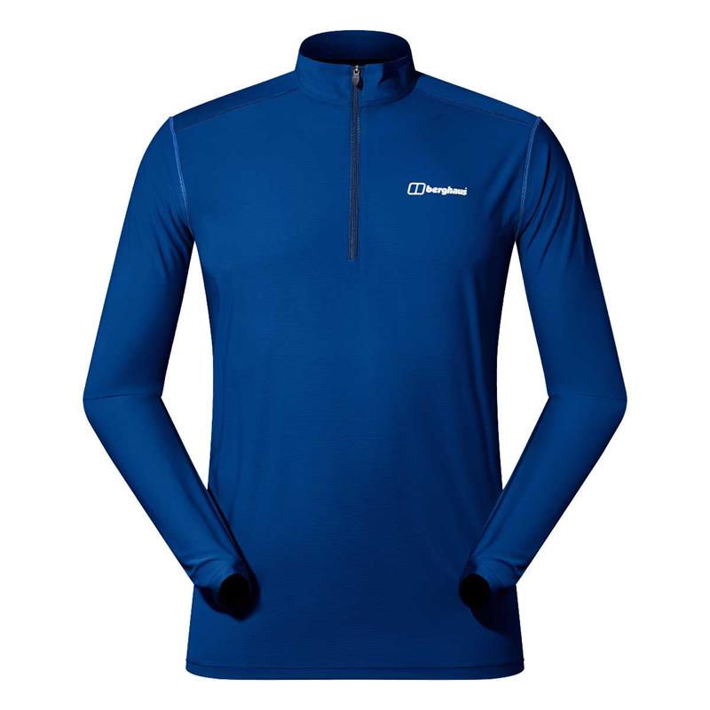 Berghaus Mens 24/7 Tech Tee Long Sleeve Half Zip-1