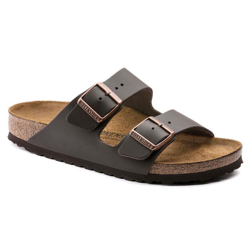 Birkenstock Arizona Natural Leather Sandals - Regular Fit-1