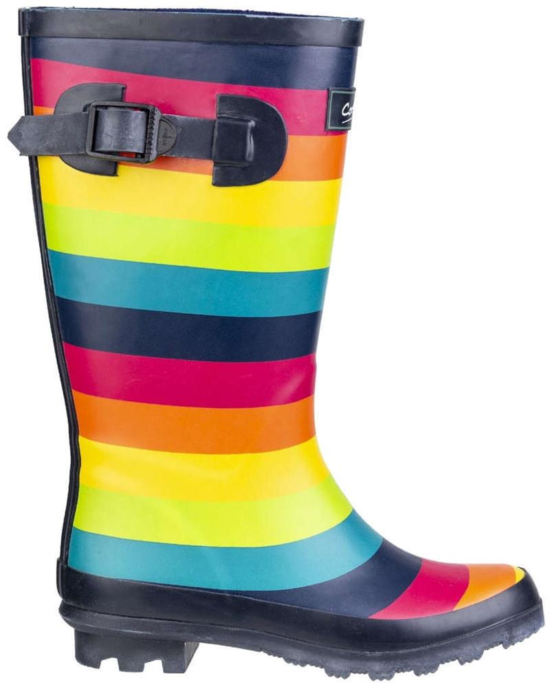 Cotswold Kids Rainbow Wellington Boots-2