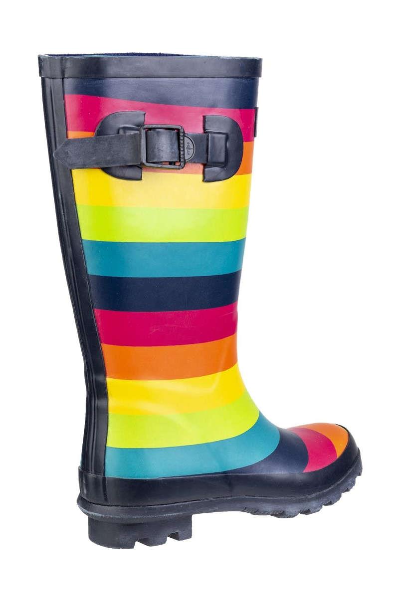 Cotswold Kids Rainbow Wellington Boots-3