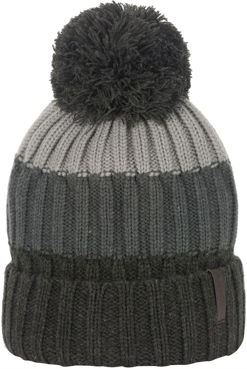 Craghoppers Mens Picton Multi Stripe Knit Bobble Hat-2