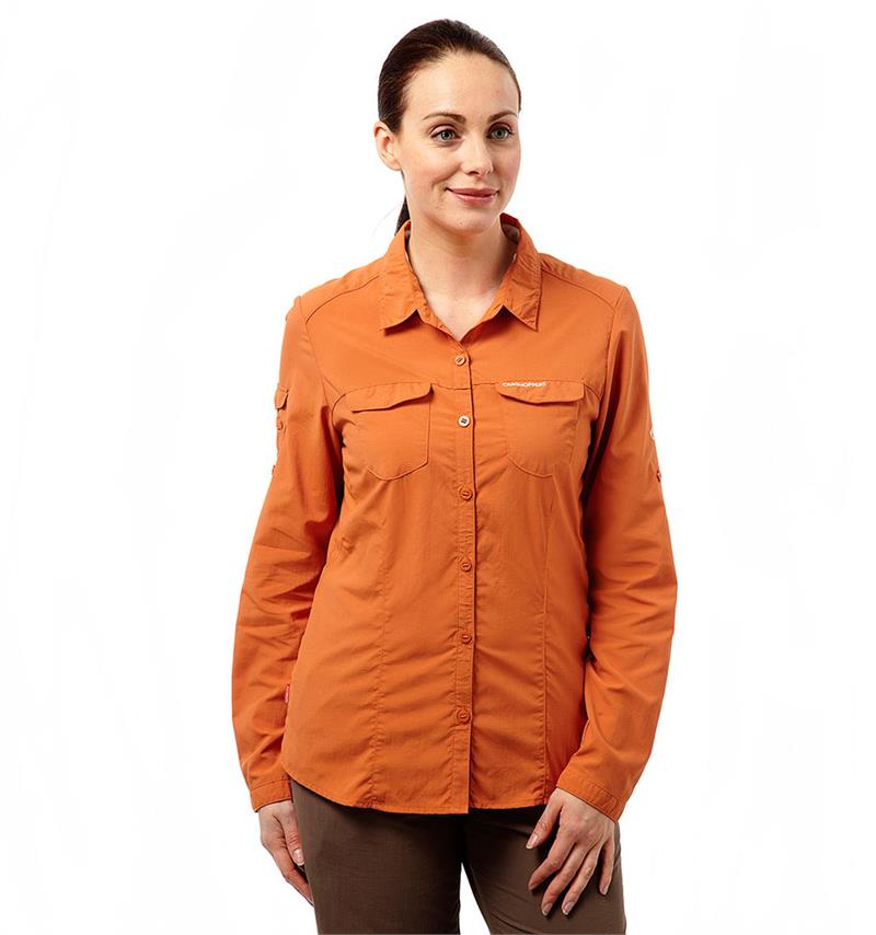 Craghoppers Womens NosiLife Adventure Long Sleeved Shirt-5