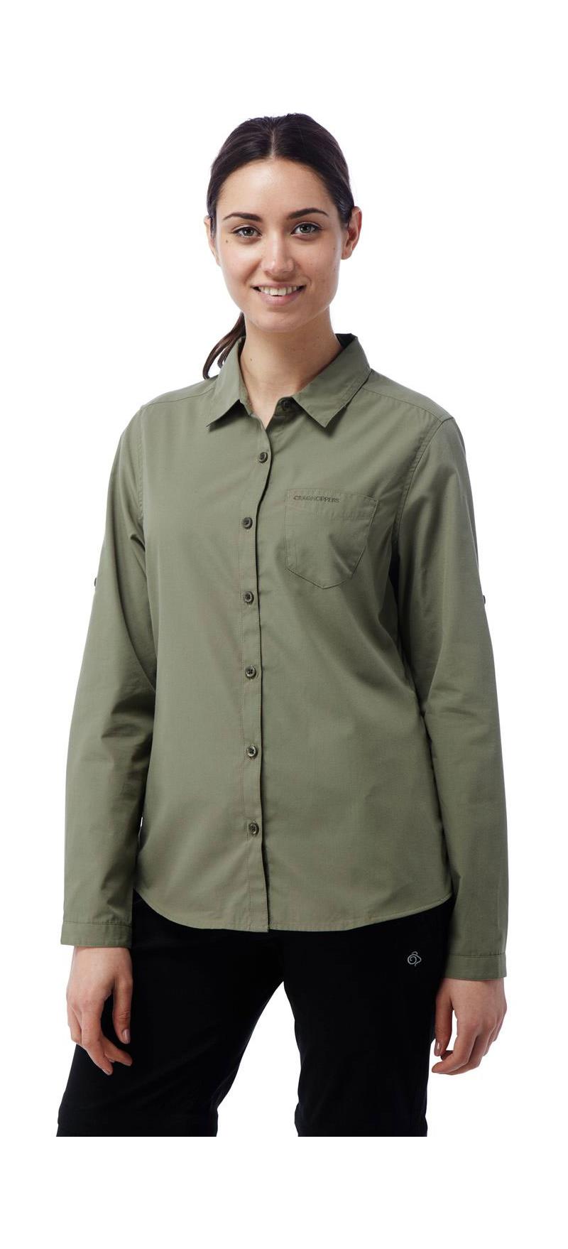 Craghoppers Womens Kiwi Long-Sleeved Shirt-5