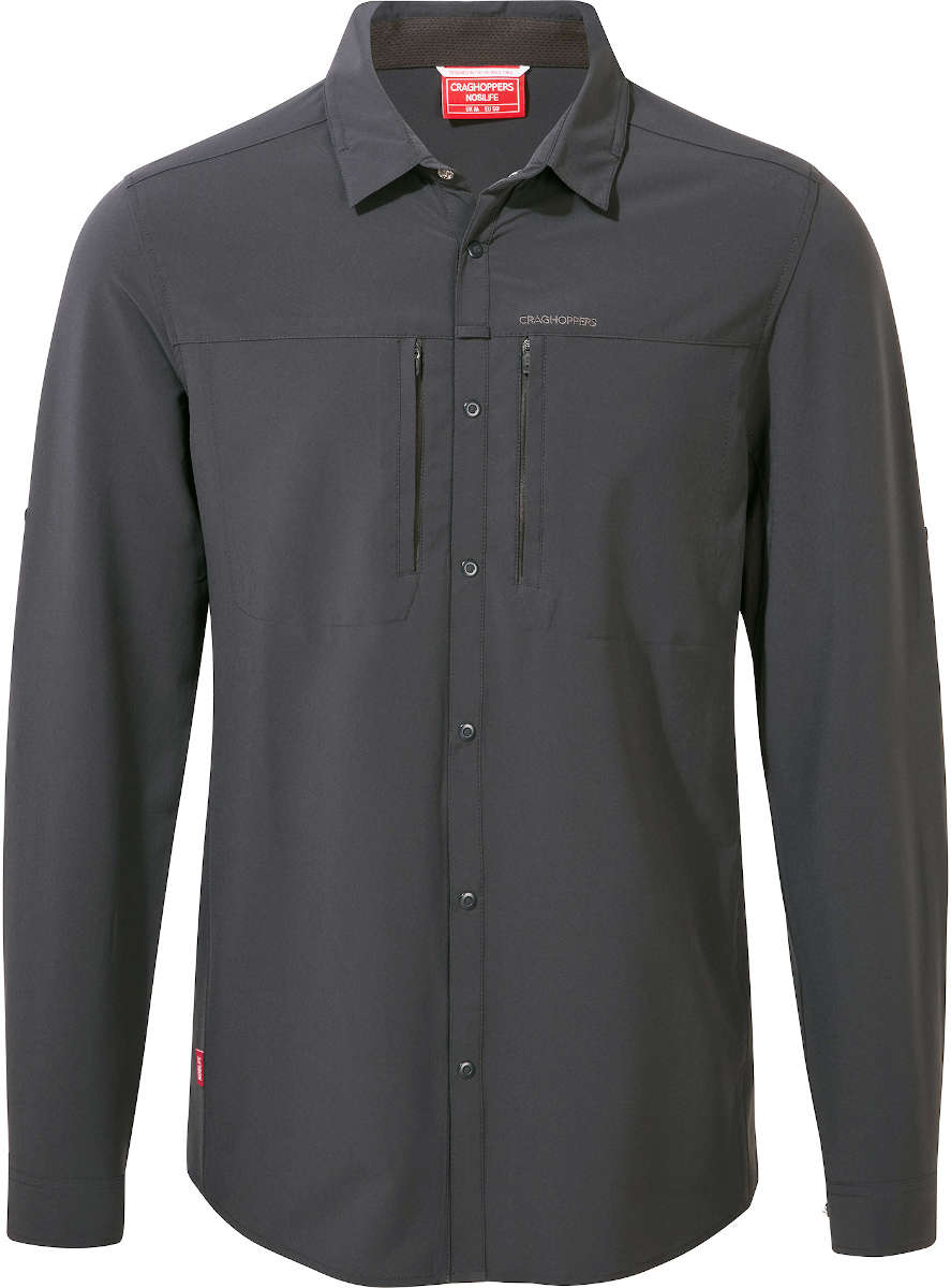 Craghoppers Mens NosiLife Pro IV Long Sleeved Shirt OutdoorGB