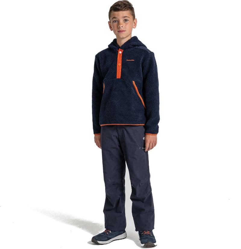 Craghoppers Kids Kiwi Winter Lined Cargo Trousers-4