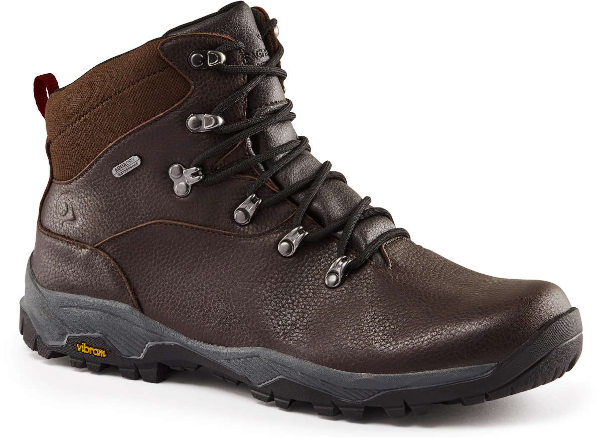 Men's leather walking boots best sale