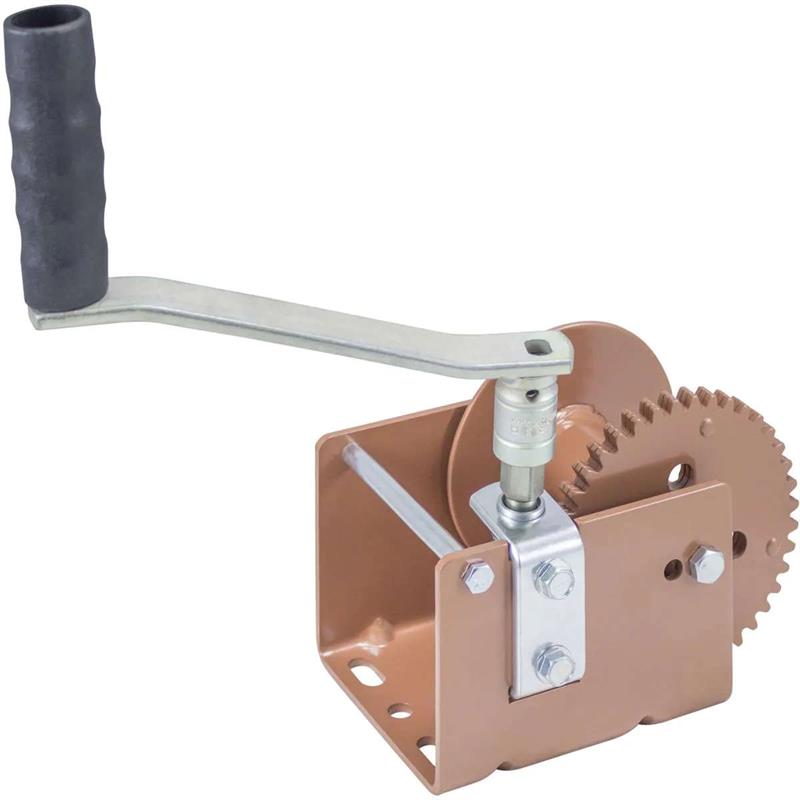 DL WG2000HEX Standard/Hex Driven 908kg Worm Gear Winch-1