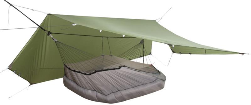 Exped Ergo Hammock Combi with Shelter-1