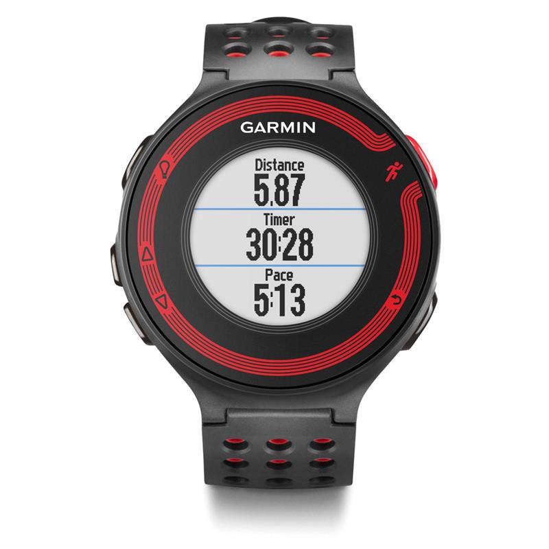 Garmin Forerunner 220 GPS Running Watch - Black/Red-4