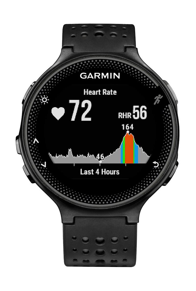 Garmin Forerunner 235 GPS HR Running Watch - Black/Grey-2