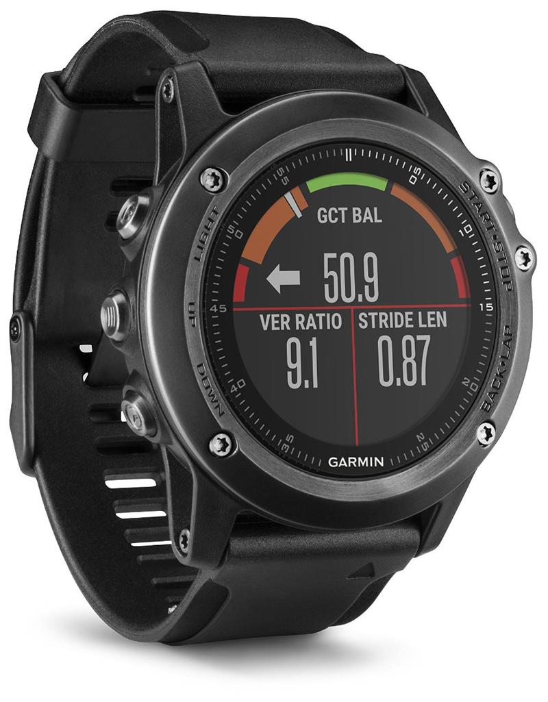 Garmin Fenix 3 Wrist HR GPS Multisport Watch - Sapphire-2