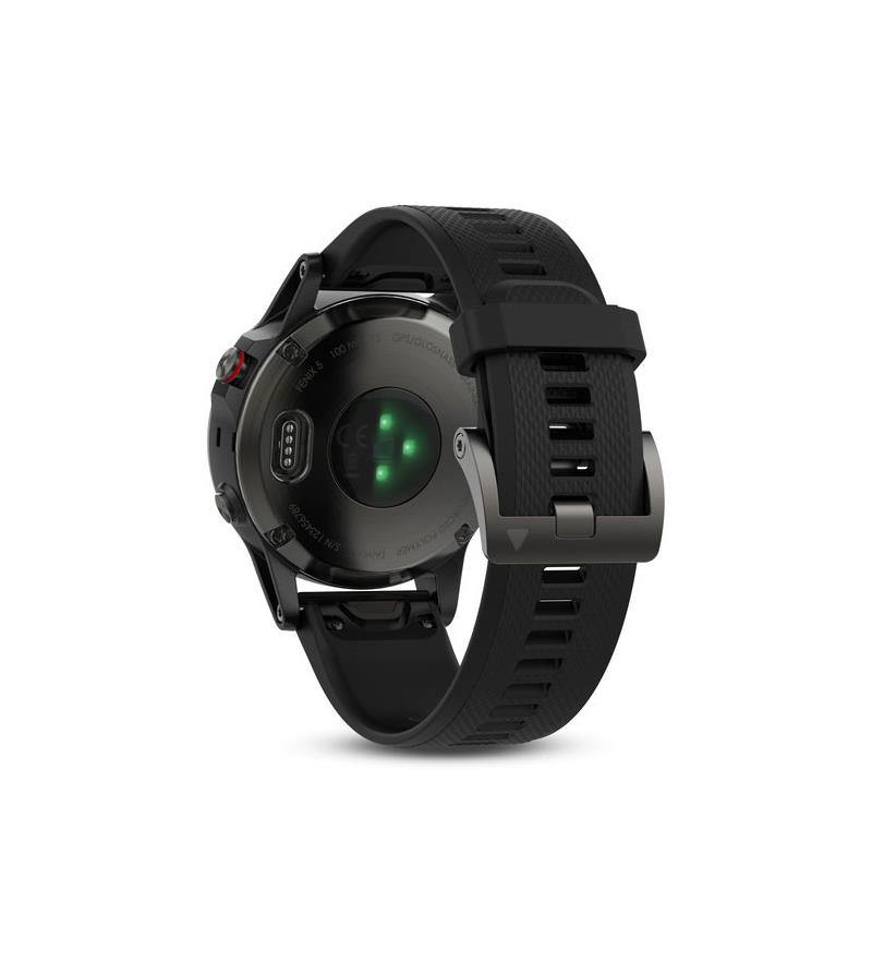 Garmin Fenix 5 GPS Wrist HR Multisport Watch - Slate Grey-2