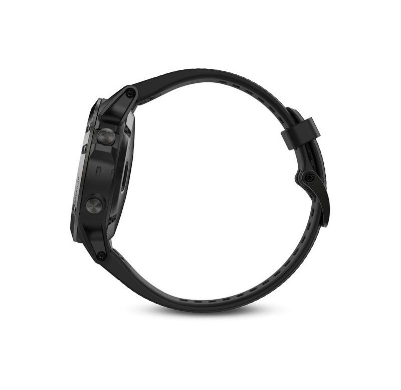 Garmin Fenix 5 Sapphire GPS Wrist HR Multisport Watch - Black-5