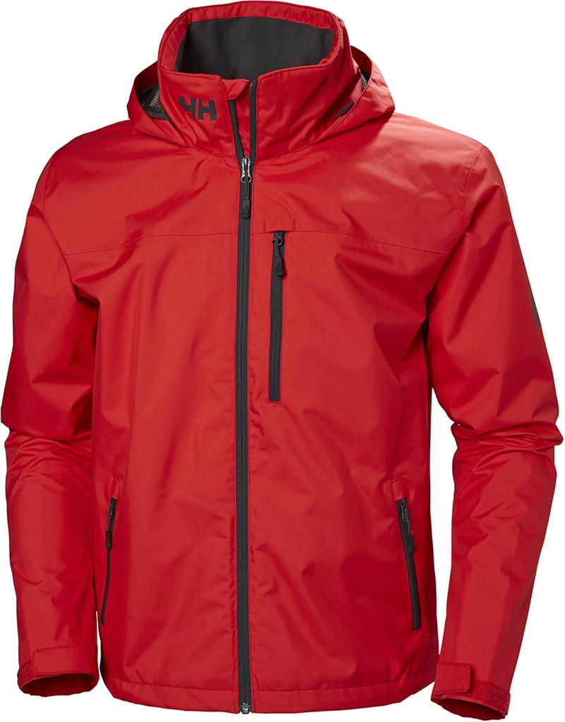 Helly Hansen Mens Crew Hooded Waterproof Jacket OutdoorGB