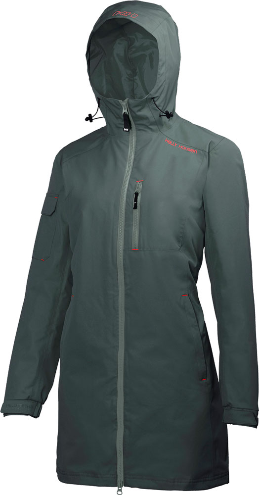 Helly Hansen Womens Long Belfast Waterproof Jacket OutdoorGB