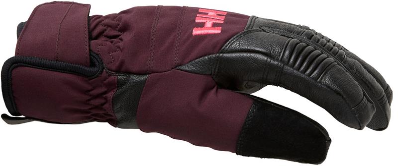Helly Hansen Womens Leather Mix Waterproof Ski Gloves-2
