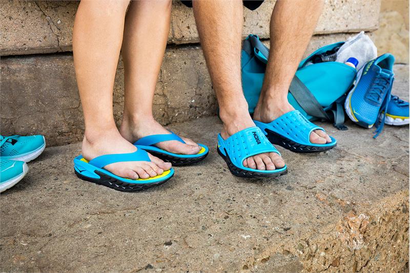 Hoka Mens Ora Recovery Slide Sandals Outdoorgb