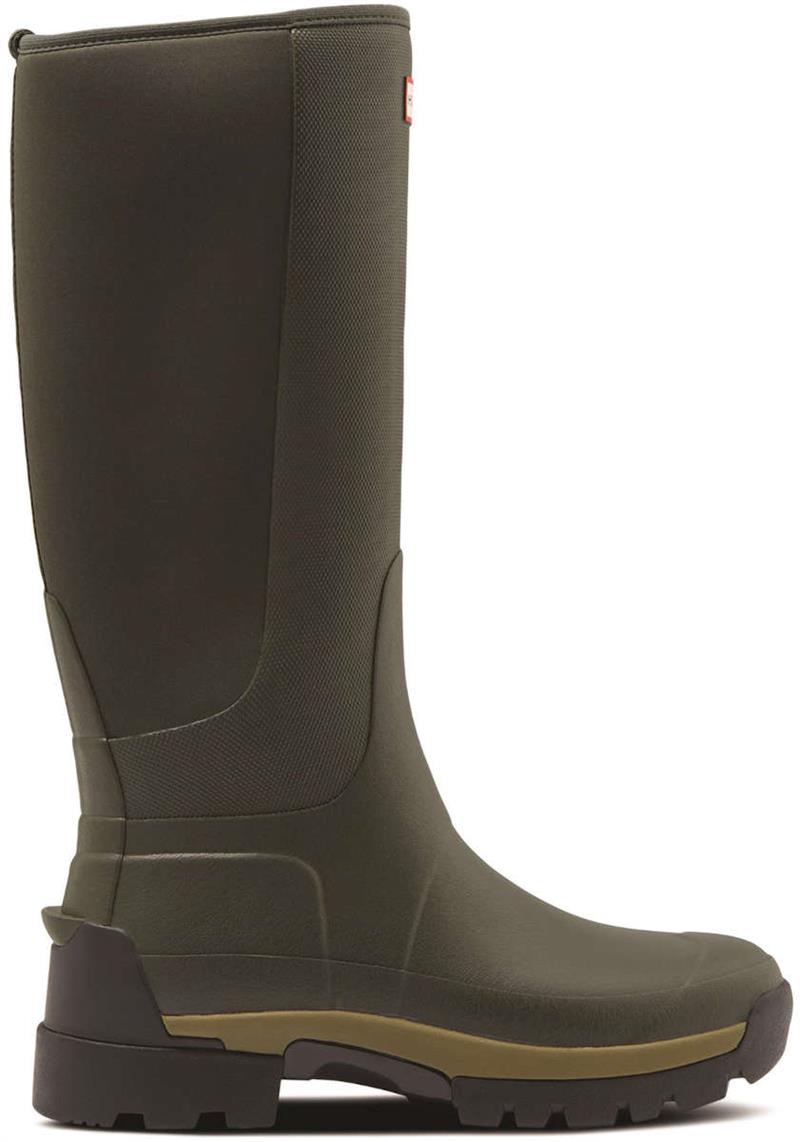 Hunter Mens Balmoral Hybrid Tall Wellington Boots.-2