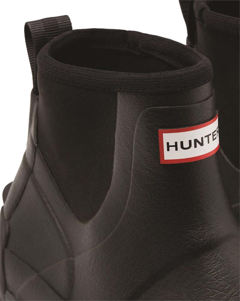 Hunter Mens Balmoral Hybrid Chelsea Wellington Boots-3