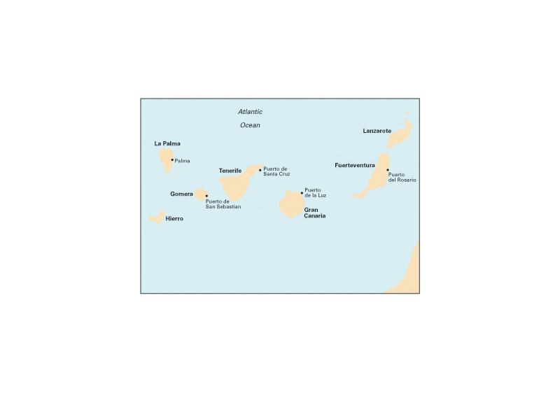 Imray-Iolaire E Series Charts For The Atlantic Islands-4