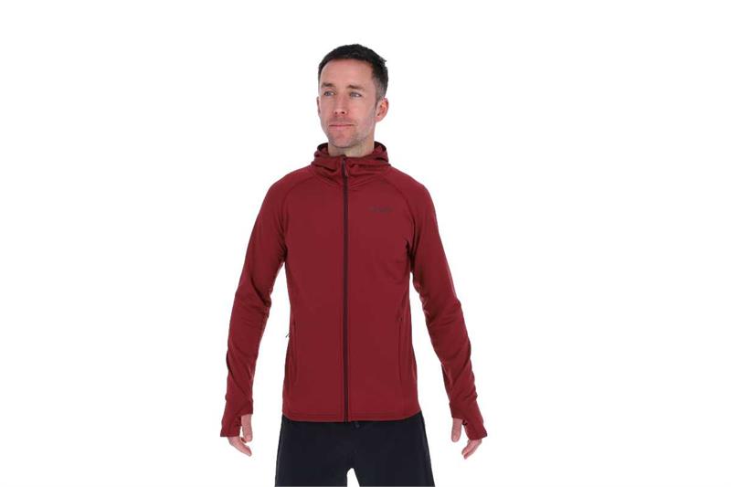 Inov8 Mens Venture Lite Full-Zip Midlayer Hoodie-5