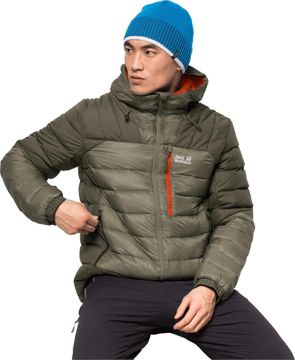 Jack Wolfskin Mens North Climate Insulated Down Jacket OutdoorGB