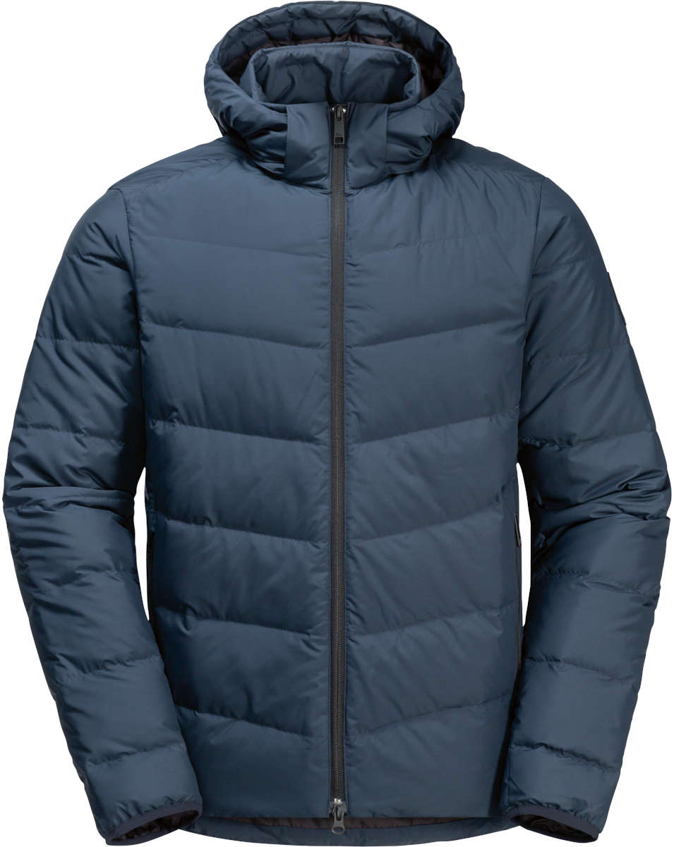 Jack wolfskin down on sale jacket men's sale