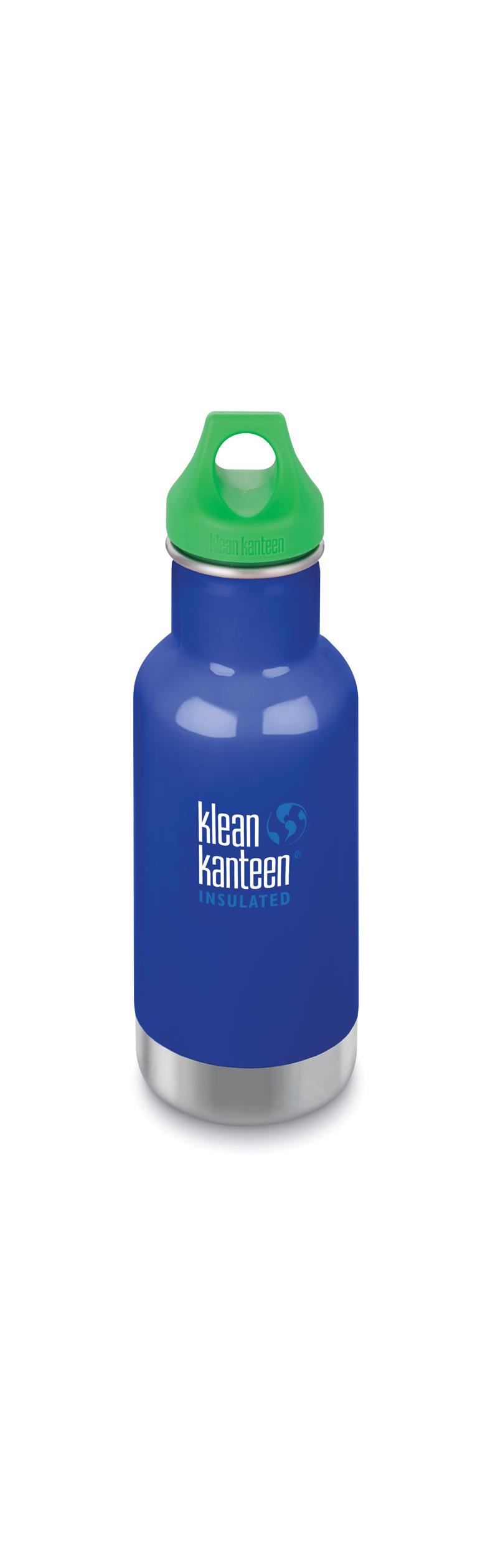 Klean Kanteen Kids Vacuum Insulated 355ml Bottle with Loop Cap-1