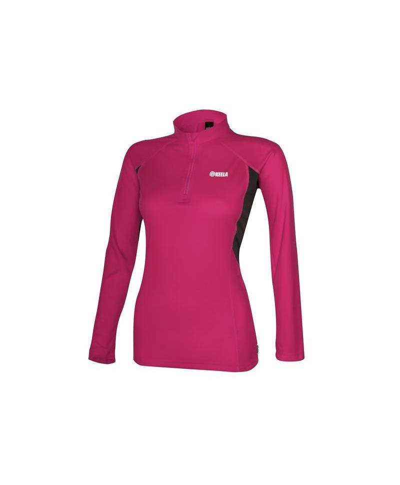 Keela Ladies ADS Long Sleeve Zip Top-3